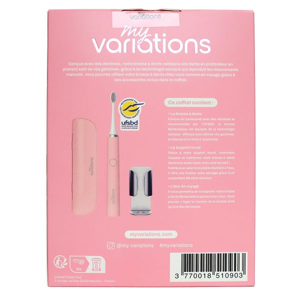 Coffret Rose hygiène dentaire