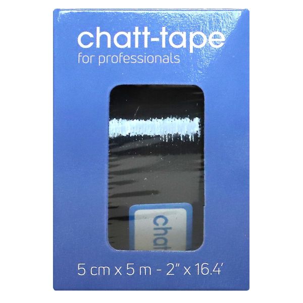 Chatt-tape 12 rouleaux 5mx5cm noir