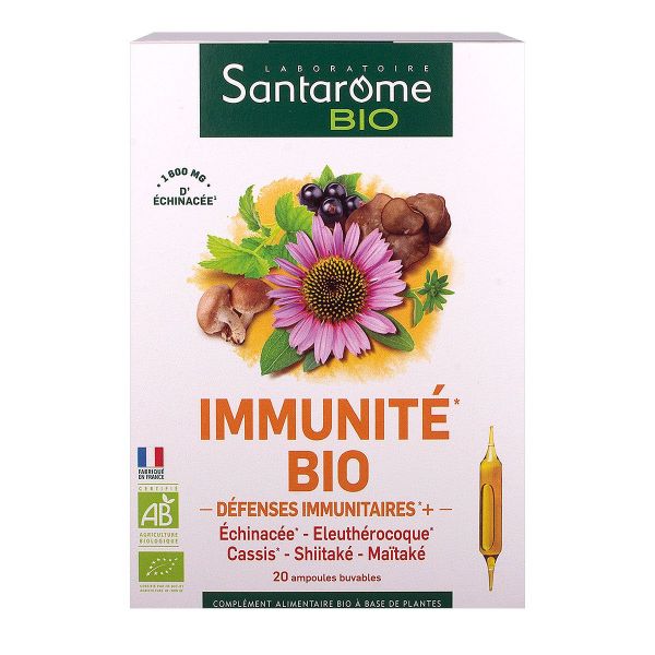 Immunité bio 20 ampoules