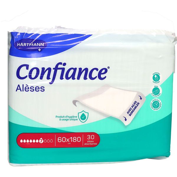 30 alèses jetables 7 gouttes 60x180cm