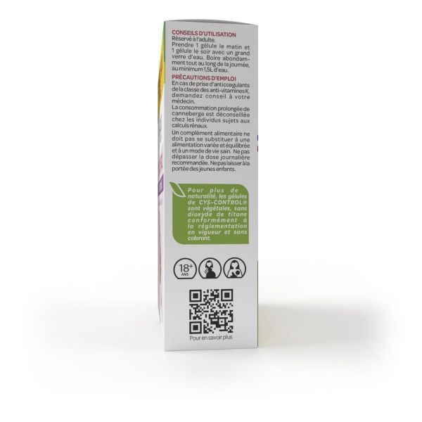 Cys-control urinaire gélules 60 gélules