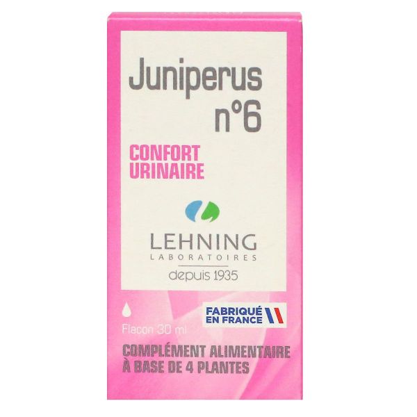 Juniperus n°6 confort urinaire 30ml