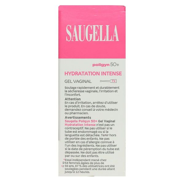 Polygon 50+ gel vaginal hydratation intense 7 unidoses