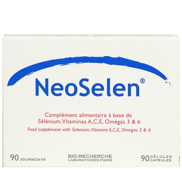 Neoselen sélénium vitamines ACE Omega 3,6 90 gélules