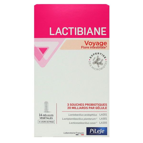 Lactibiane voyage 14 gélules