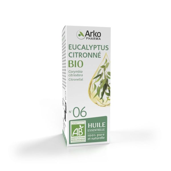 Huile essentielle n°06 eucalyptus citronné 10ml