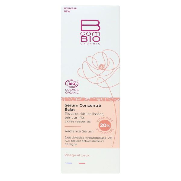 Sérum concentré éclat bio 30ml