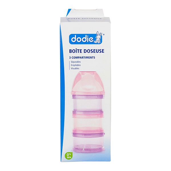 Boîte doseuse lait 3 compartiments