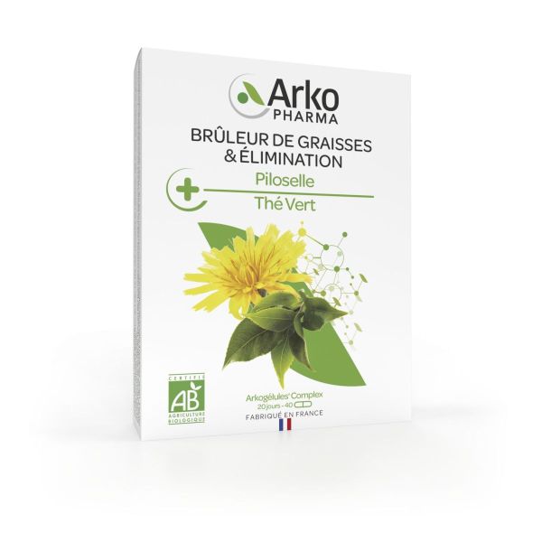 Brûleur de graisses et élimination bio 40 gélules