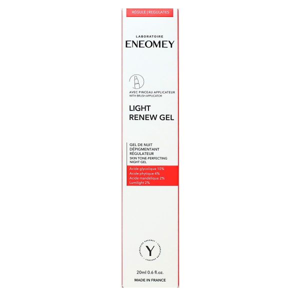 Light Renew gel nuit dépigmentant visage toute peau 20ml