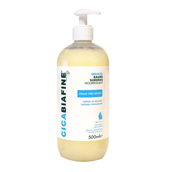 Baume douche surgras peau très sèche 500ml