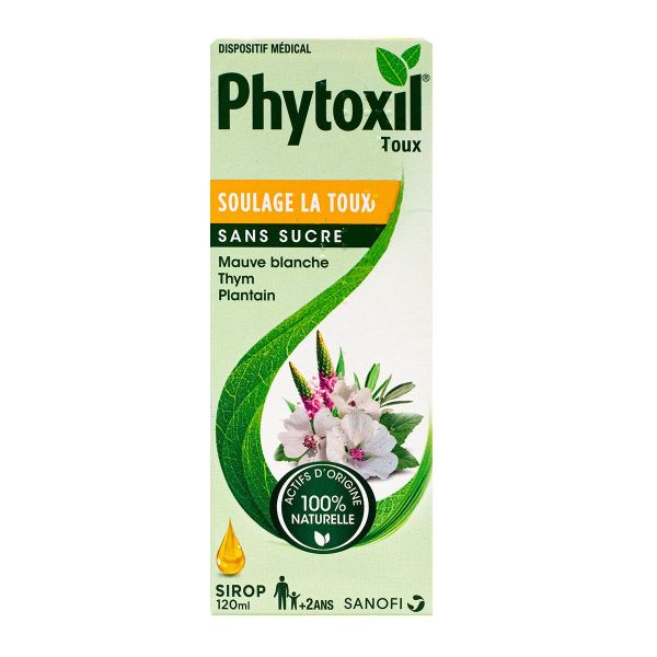 Phytoxil sirop sans sucre 120ml