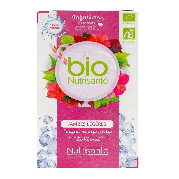 Infusion bio jambes légères 20 sachets