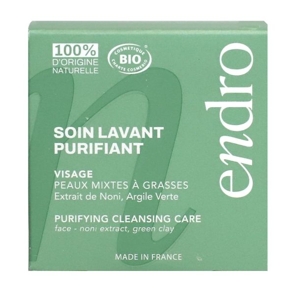 Soin lavant purifiant bio visage 80ml