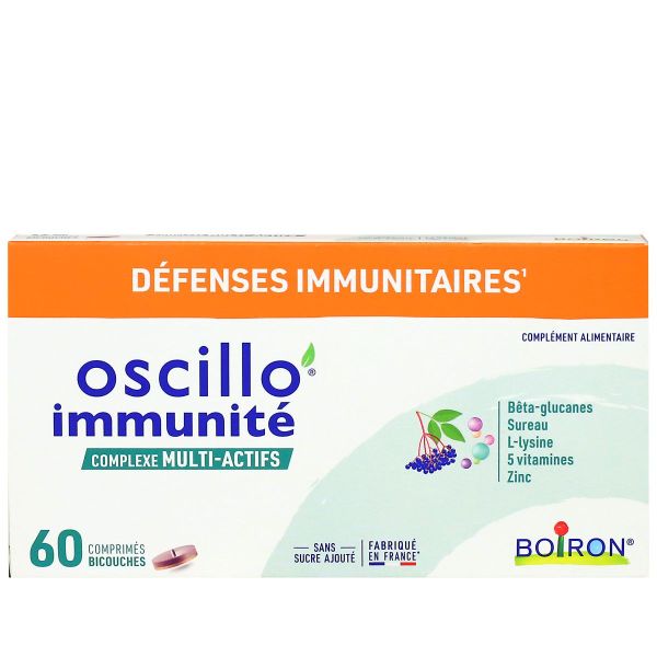 Oscillo immunité complexe multi-actifs 60 comprimés