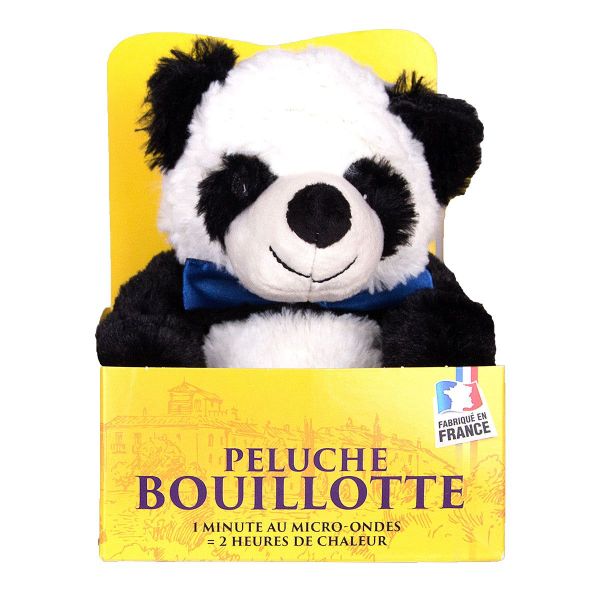 Peluche bouillotte panda