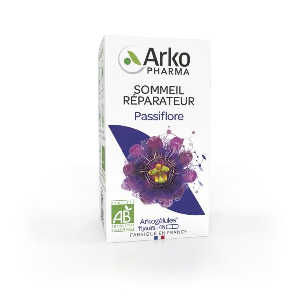 Arkogélules passiflore bio sommeil réparateur45 gélules