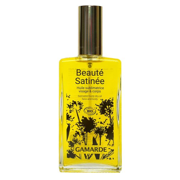 Huile sublimatrice beauté satinée bio 100ml