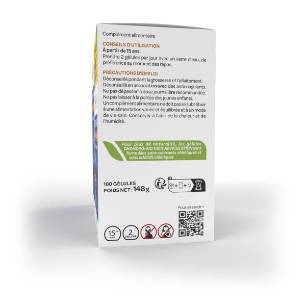 Chrondo Aid 100% articulations 180 gélules