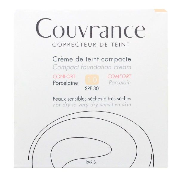 Couvrance crème teint 10g 1.0 Porcelaine