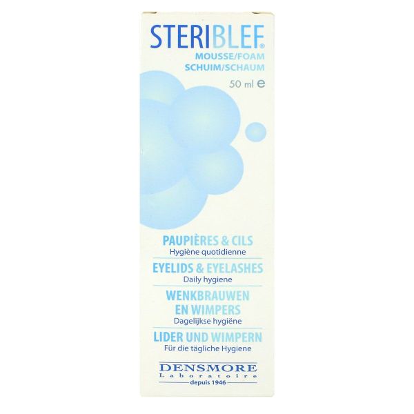 Steriblef mousse paupières et cils 50ml