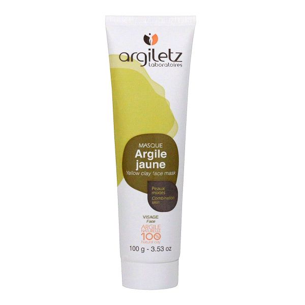 Masque argile jaune 100g