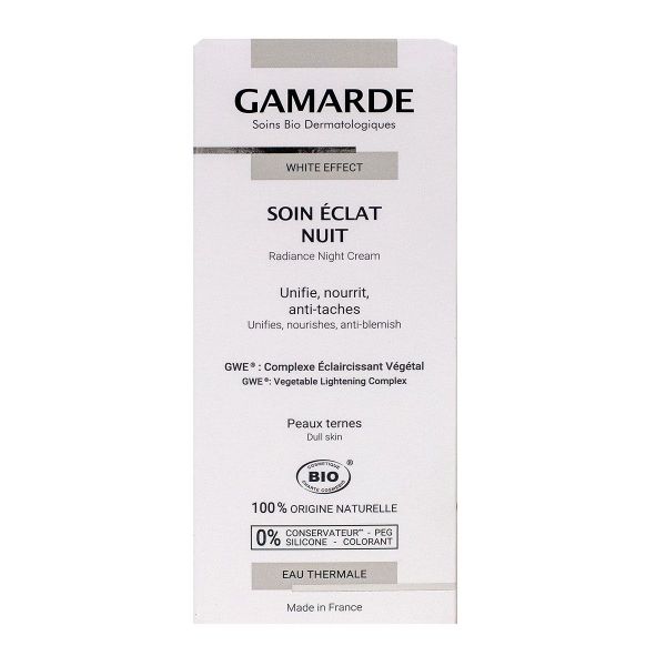 Soin éclat nuit White Effect bio 40g