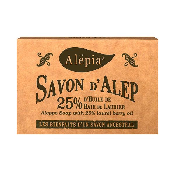 Savon d'Alep 25% Laurier 190g