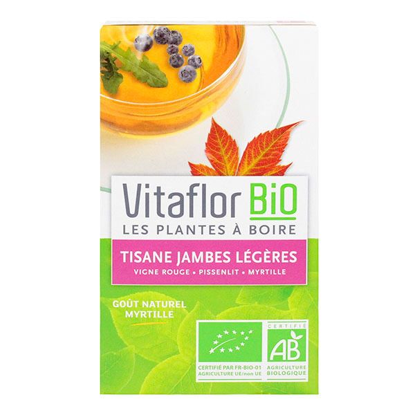 Tisane jambes légères bio