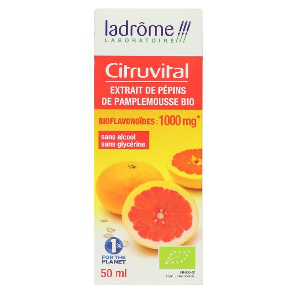 Citruval extrait pépins pamplemousse bioflavonoides 1000mg 50ml