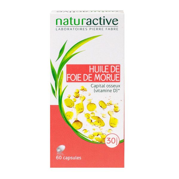 Huile de foie de morue 60 capsules