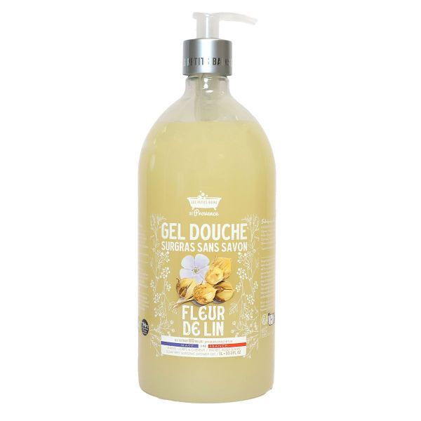 Gel douche 1 Litre - fleur de lin