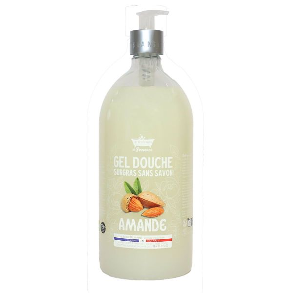 Gel douche surgras 1L - Amande