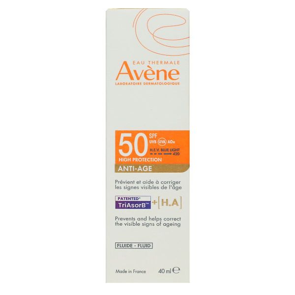 Solaire fluide anti-âge SPF50 40ml
