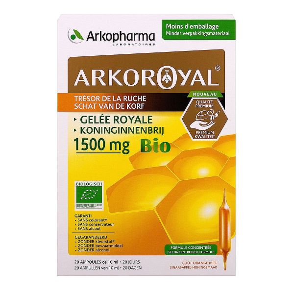 Arkoroyal trésor la ruche 20 ampoules
