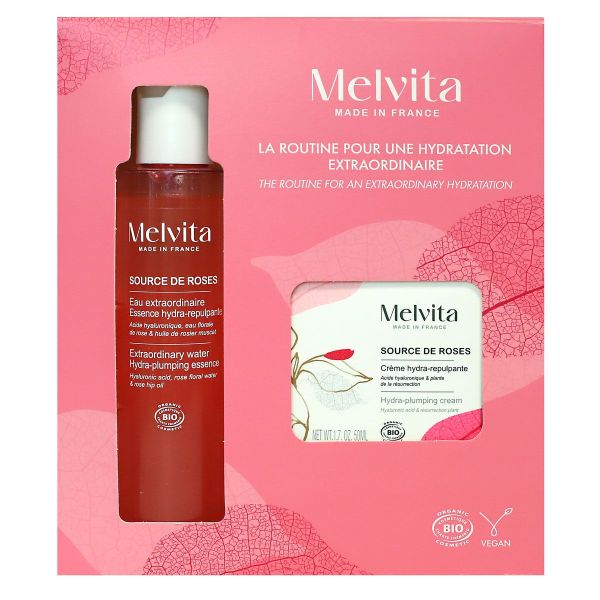 Coffret Source de roses eau extraordinaire Essence 150ml + creme 50ml