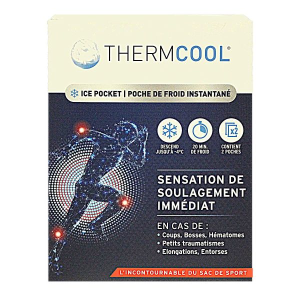 Thermcool 2 poches de froid instantané