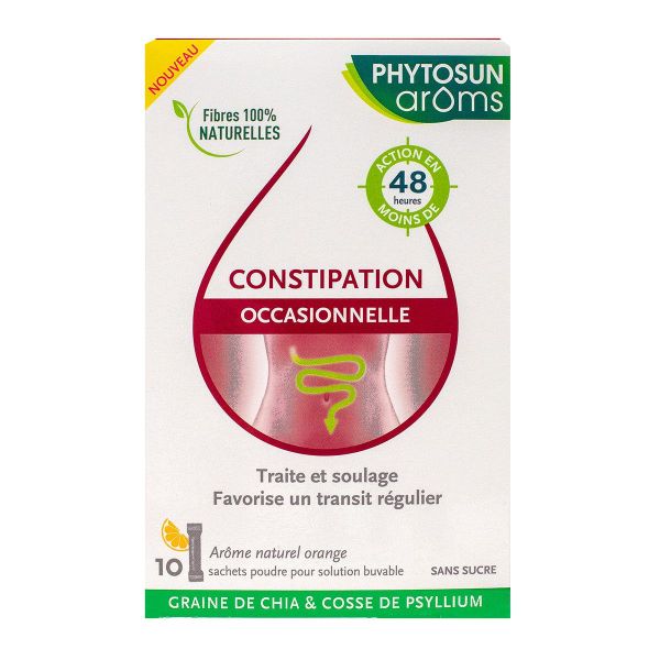 Phytosun Arôms Constipation occasionnelle est un dispositif Phytosun