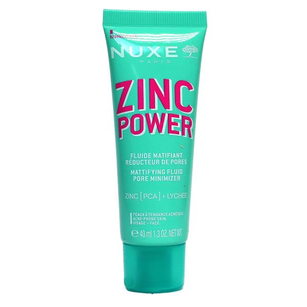 Zinc Power fluide matifiant réducteur de pores 40ml