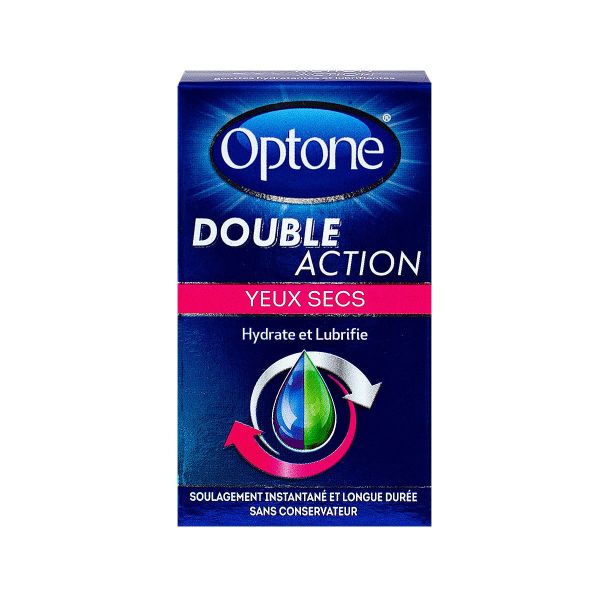 Double action gouttes yeux secs 10ml