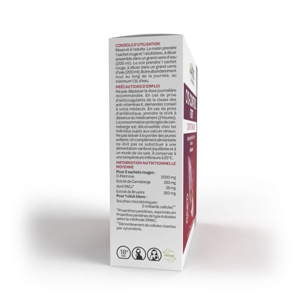 Cys-Control fort confort urinaire 10 sachets + 5 sticks