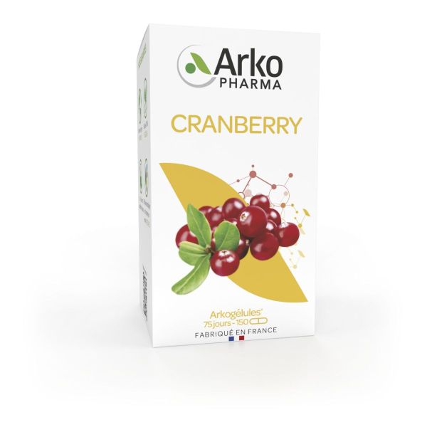 Arkogélules cranberryne canneberge 150 gélules