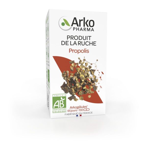 Arkogélules propolis bio 130 gélules