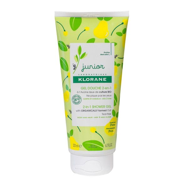 Junior gel douche 2en1 poire 200ml