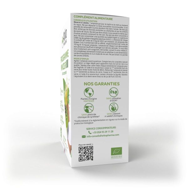 Arkofluides minceur 30 ampoules