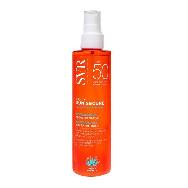 Sun Secure huile biodégradable SPF50 200ml