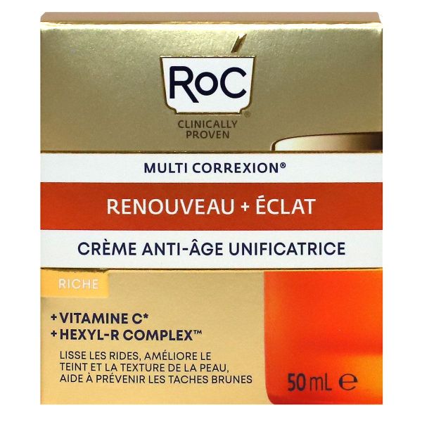 Multi Correxion Renouveau + éclat creme anti-âge riche 50ml