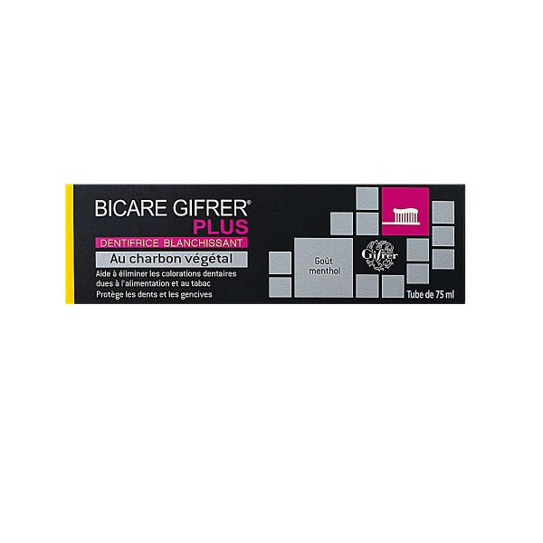 Bicare plus dentifrice blanchissant 75ml