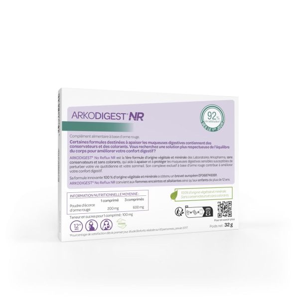 ArkoDigest No Reflux NR 16 comprimés à croquer