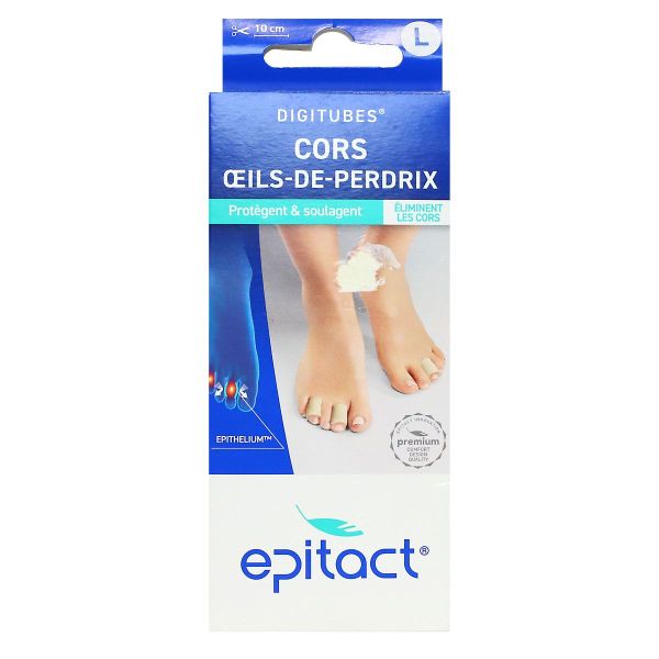 Cors oeils de perdrix taille L 1 digitube 10cm